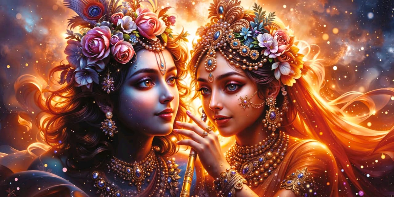 Divine Radha Krishna